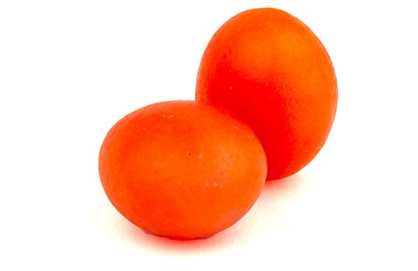 Oranje snoep