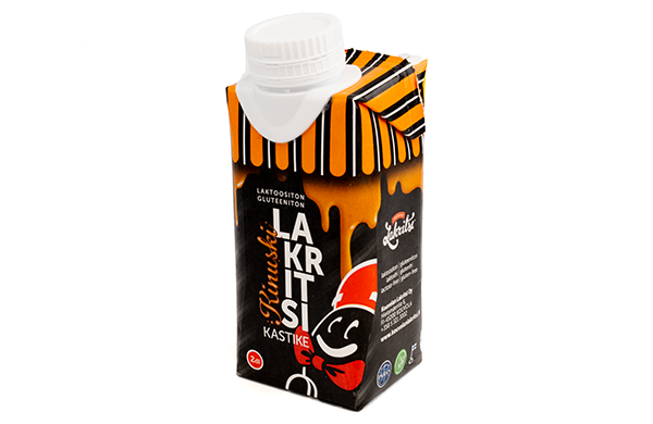 Drop Caramel Saus  "Kinuski Lakritsikastike" van Kouvolan